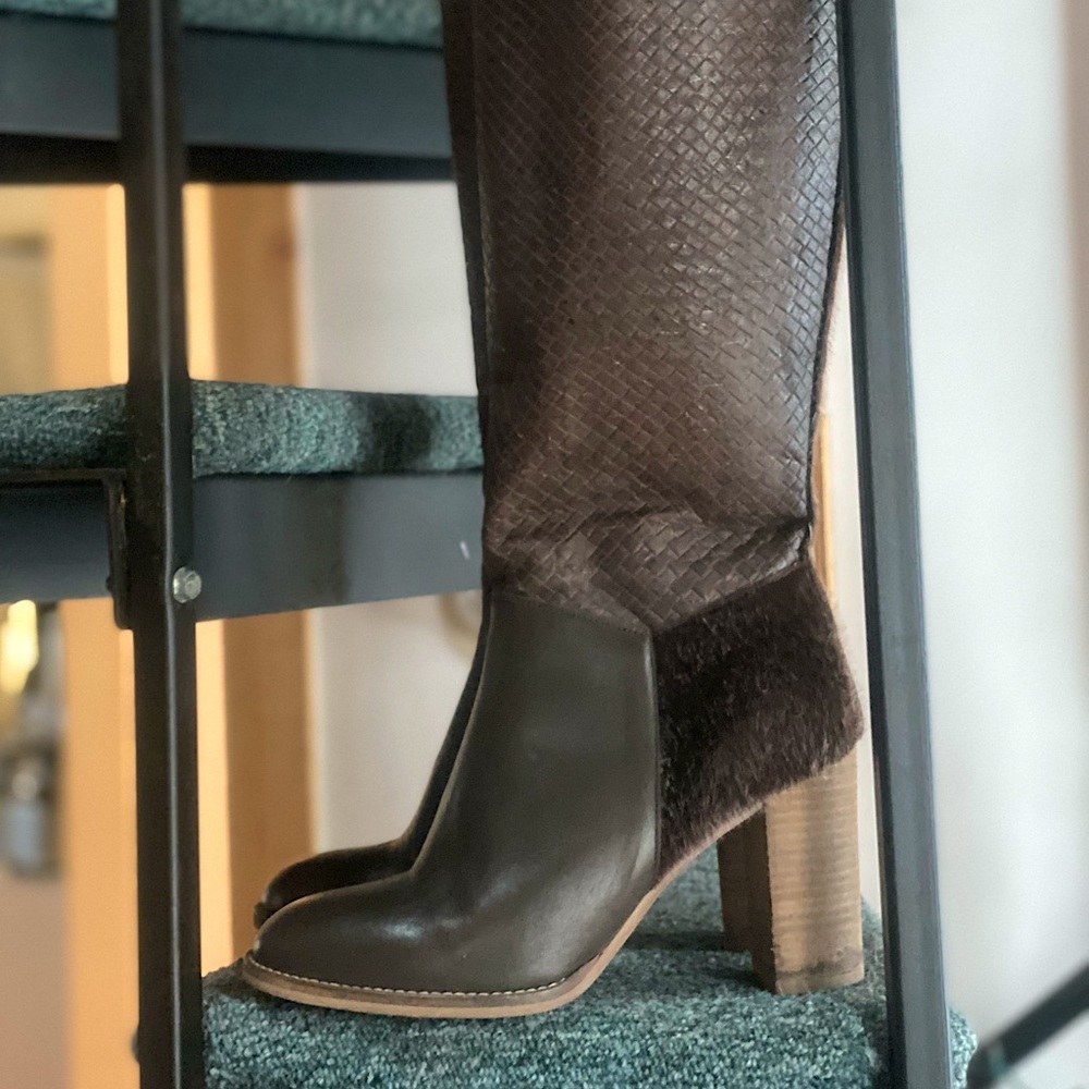 Knee-high 🔥 Queork boots, 3.5inch heel / 37